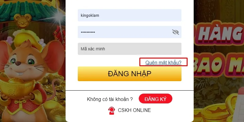 Đổi mật khẩu king88 giúp anh em bảo vệ tài khoản và số dư của chính mình.